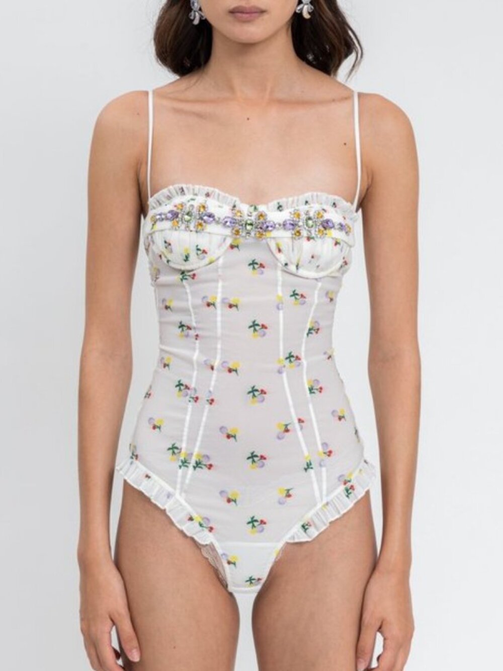 Shushu/Tong Crystal Bodysuit
